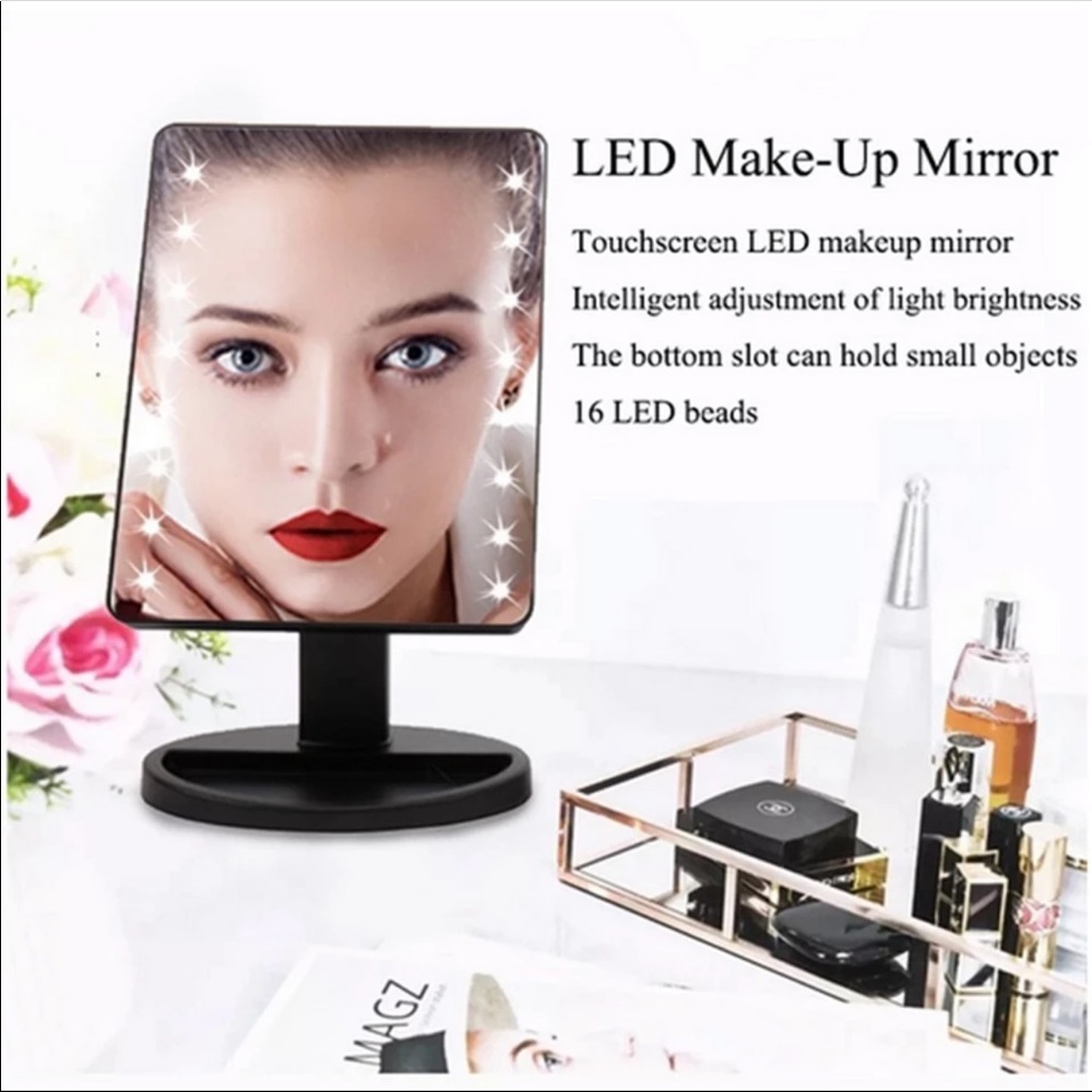 Vanity mirror with lights